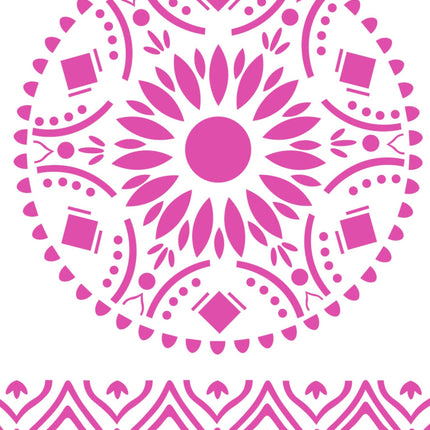 Stencil D cm. 20x15 Mandala