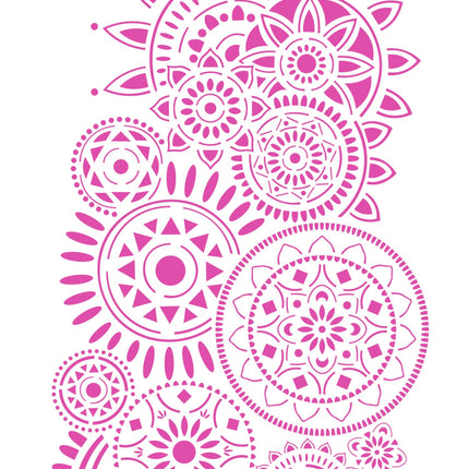 Stencil G cm. 21x29,7 Mandala