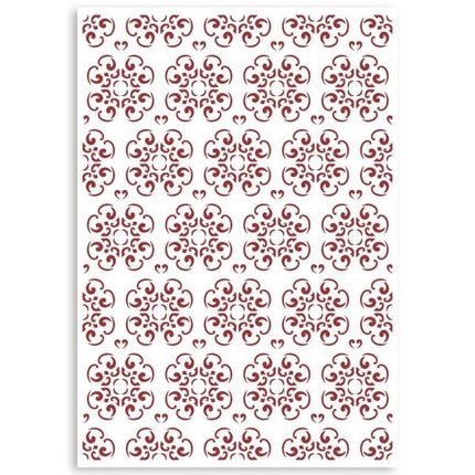 Stencil G cm 21x29,7 - Casa Granada wallpaper tiles