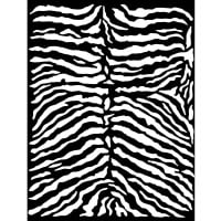 Thick stencil cm 20X25 - Savana zebra pattern