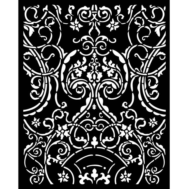 Thick stencil cm 20X25 - Sir Vagabond in Fantasy World metal decor