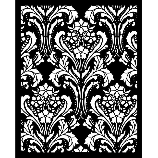 Thick stencil cm 20X25 - Quiet Days baroque tapestry