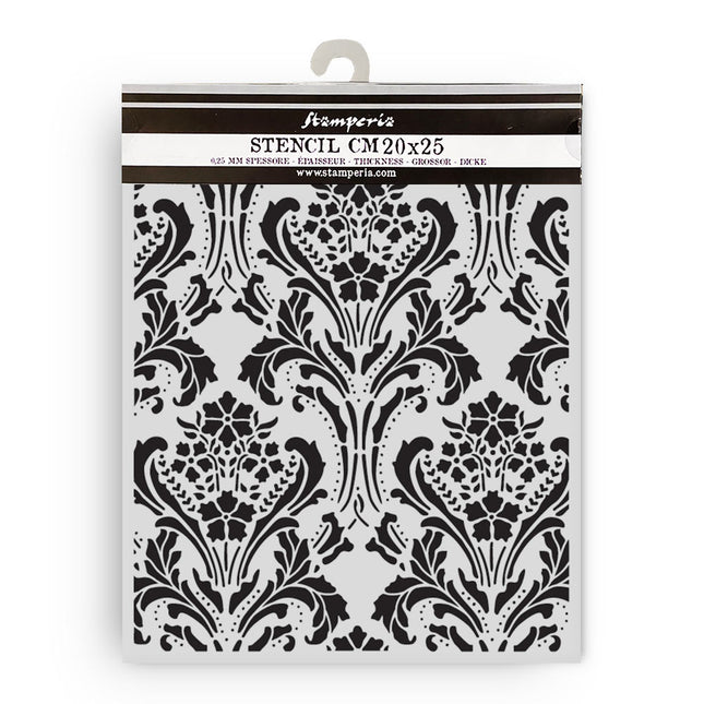Thick stencil cm 20X25 - Quiet Days baroque tapestry