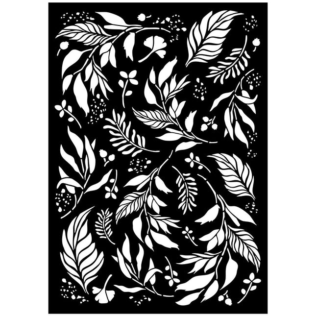 Big stencil A3 - Leaves