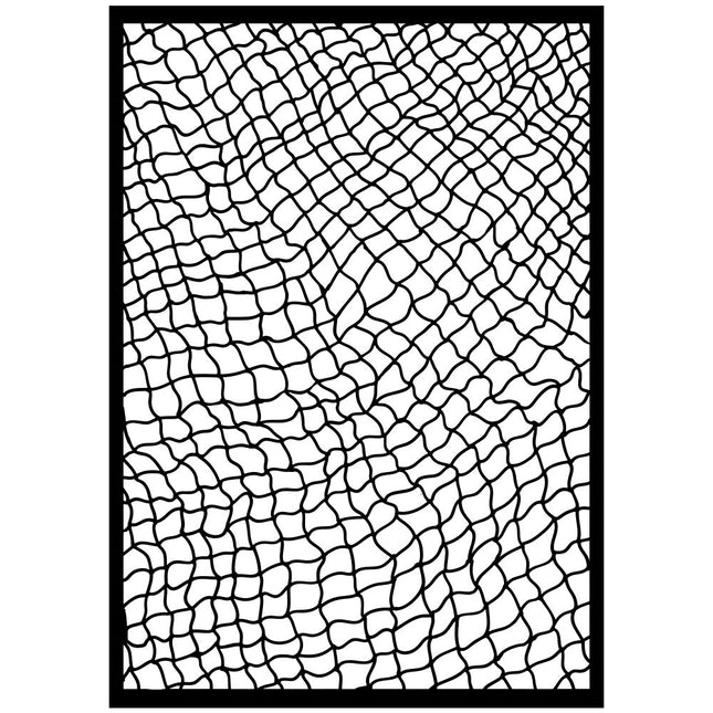 Big stencil A3 - Fishing net