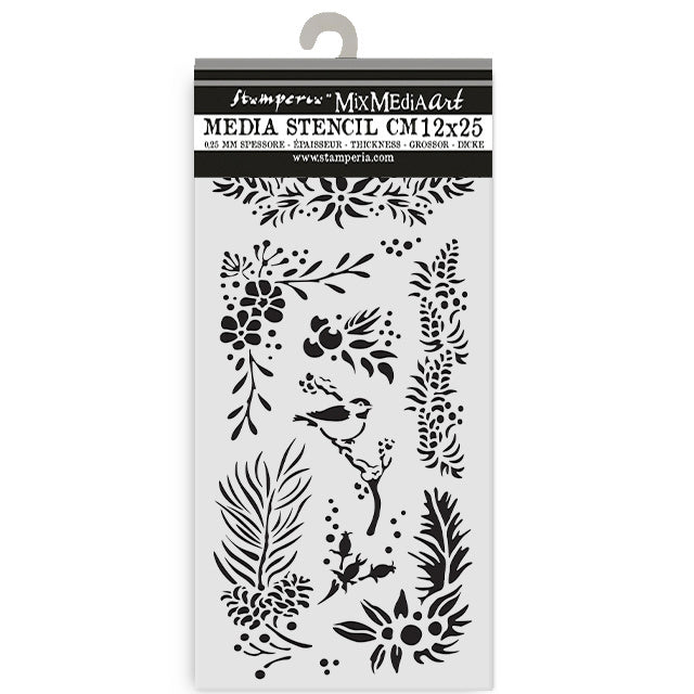 Thick stencil cm 12X25 - The Owl's House branches