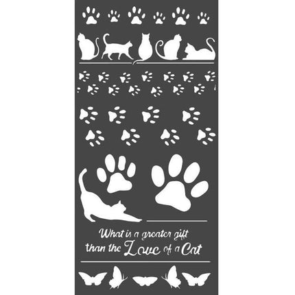 Thick stencil cm 12x25 Prints