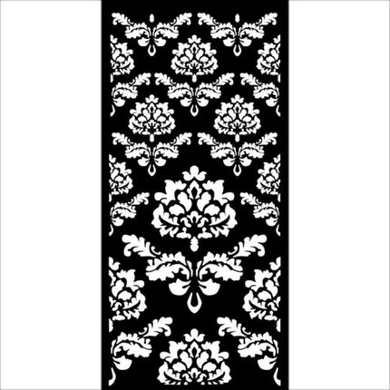 Thick stencil cm 12X25 - Branches