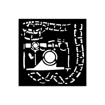Thick stencil cm 12X12 - Art of Travelling photography