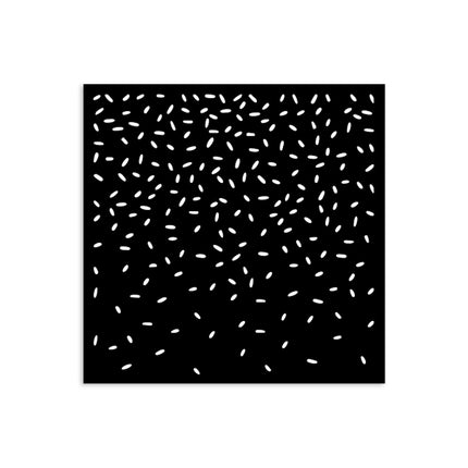 Thick stencil cm 12X12 - Candy Christmas dripping  with sugar sparkling