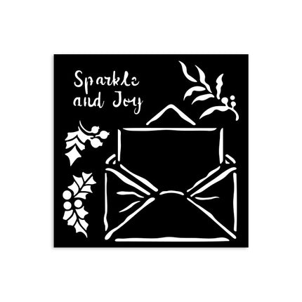 Thick stencil cm 12X12 - The Owl's House letter