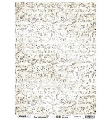 Rice paper A4 Jenine's mindful art nr.05