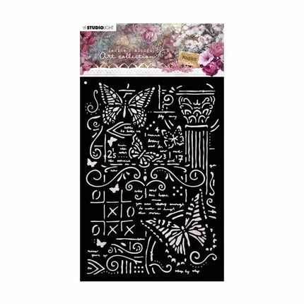Studio Light • Mask stencil A6 Jenine's mindful art nr,06