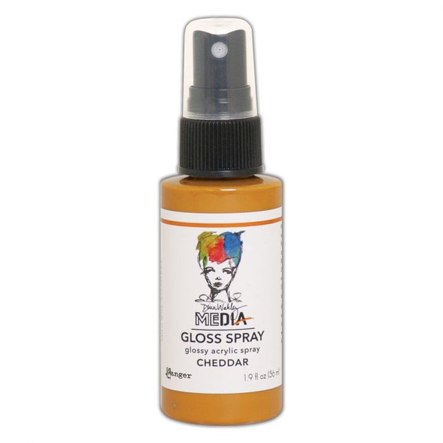 Ranger • Dina Wakley media gloss spray Cheddar