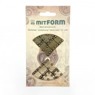 Mitform Corners 10 Metal Embellishments