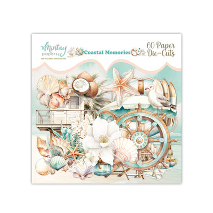Mintay papers - Coastal Memories  - Paper Die-Cuts (60pcs)