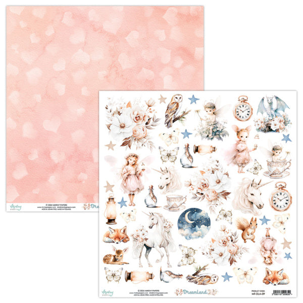Mintay papers - Dreamland - Elements Paper (12'x12")