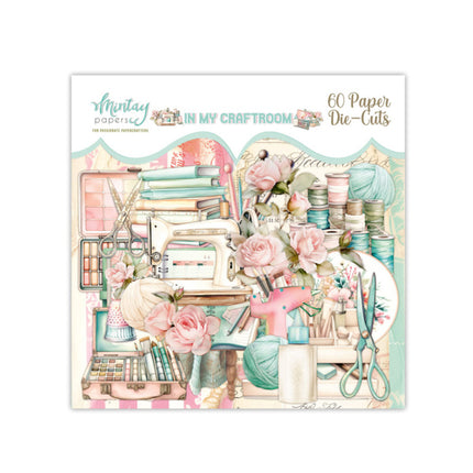 PAPER DIE-CUTS - IN MY CRAFTROOM, 60 PCS