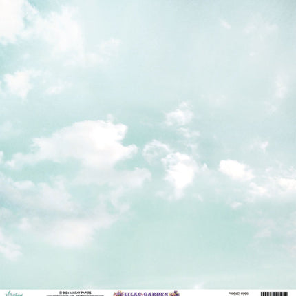 Mintay papers - Lilac Garden - Elements Paper (12'x12")