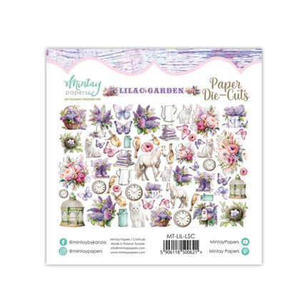 Mintay papers - Lilac Garden -  Paper Die-Cuts (60pcs)