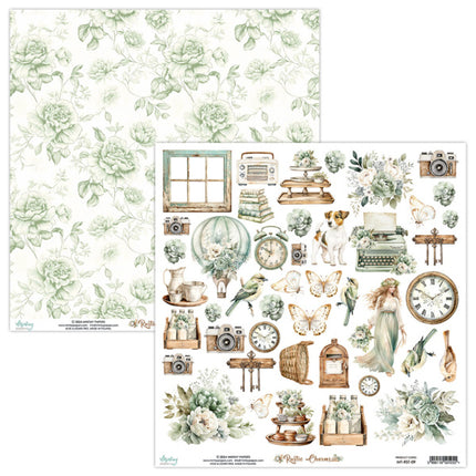 Mintay papers - Rustic Charms - Elements Paper (12'x12")