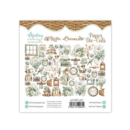 Mintay papers - Rustic Charms - Paper Die-Cuts (60pcs)