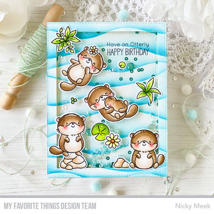 My Favorite Things Adorable Otters Die-namics