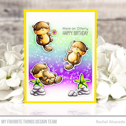 My Favorite Things Adorable Otters Die-namics