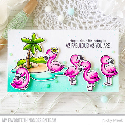My Favorite Things Fabulous Flamingos Die-namics
