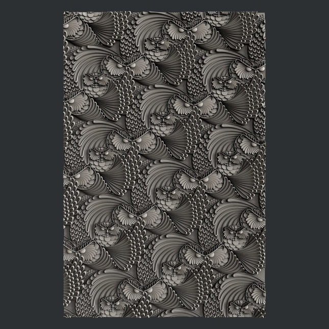 Zuri Mold - Owl Flurry texture sheet