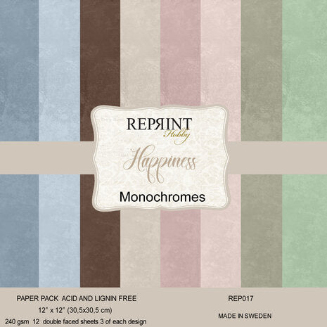 Happiness 12x12 Inch Cardstock (REP017)