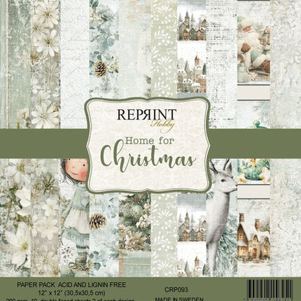 Home For Christmas 12x12 Inch Paper Pack (CRP093)