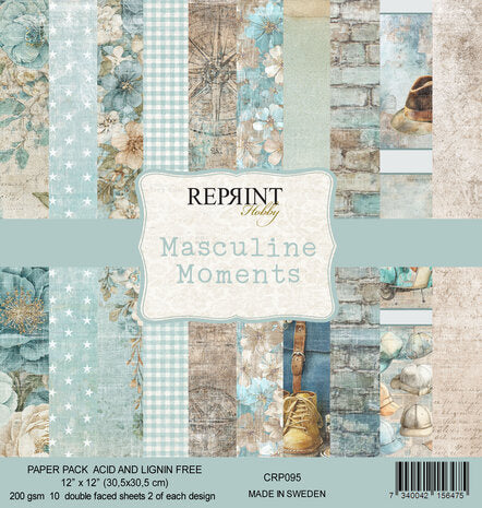 Masculine Moments 12x12 Inch Paper Pack (CRP095)