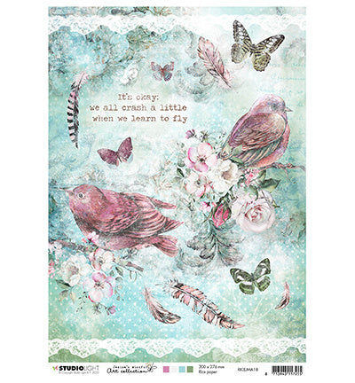 Rice Paper, Jenine’s Mindful Art 3.0 Nr.18