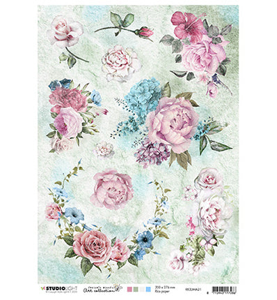 Rice Paper, Jenine’s Mindful Art 3.0 Nr.21