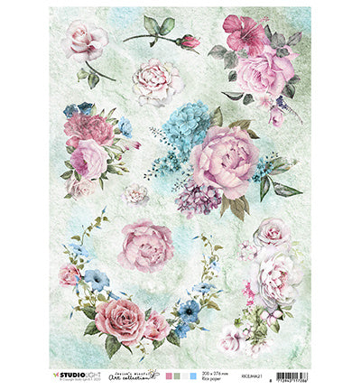 Rice Paper, Jenine’s Mindful Art 3.0 Nr.21