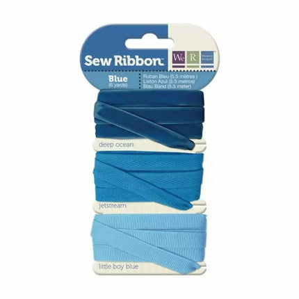 We R Memory Keepers • Sew Ribbon ribbonset 5,5m Blue