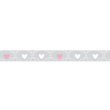 Deco tape cm. 1x10m Harts on grey backboard
