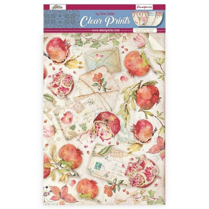 Clear Prints: Pack 6 acetate sheet  A4 - Casa Granada