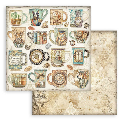 Dubbelzijdig Scrapbook Papier - Alterego cups