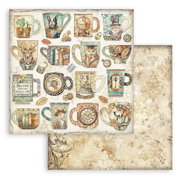 Dubbelzijdig Scrapbook Papier - Alterego cups