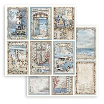 Dubbelzijdig Scrapbook Papier - Silent Sea 6 cards