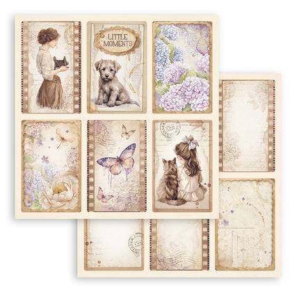 Dubbelzijdig Scrapbook Papier - Quiet Days 6 cards