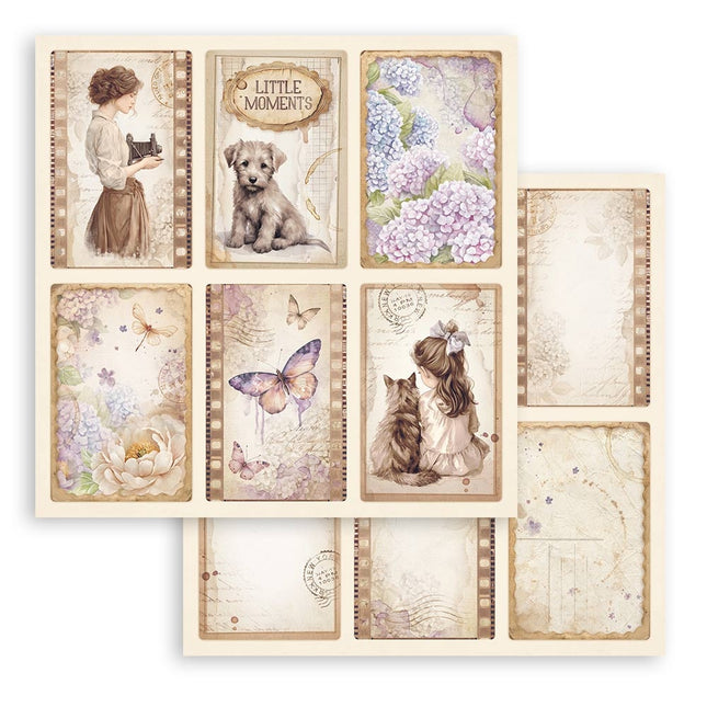 Dubbelzijdig Scrapbook Papier - Quiet Days 6 cards
