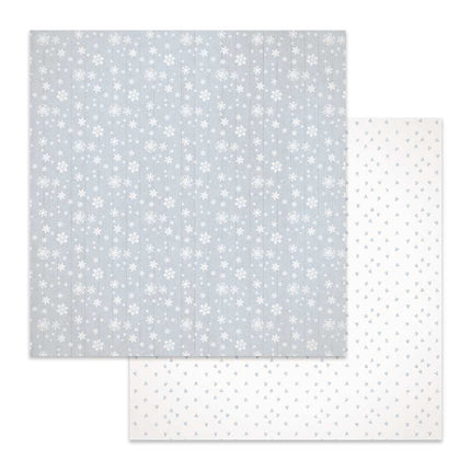Dubbelzijdig Papier Texture snow flakes