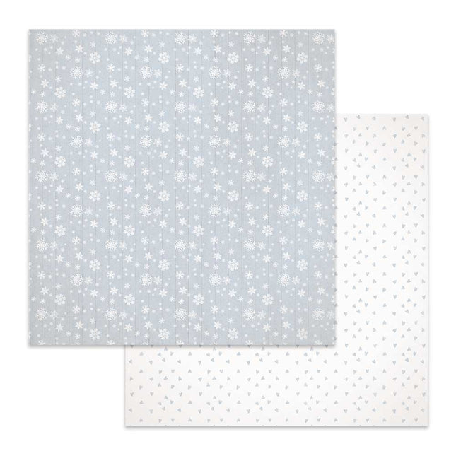 Dubbelzijdig Papier Texture snow flakes