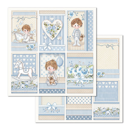 Dubbelzijdig Papier Little Boy Frames