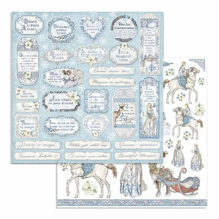 Dubbelzijdig Papier Tag and Frames