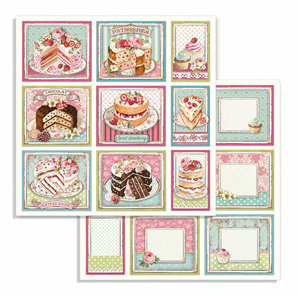 Dubbelzijdig Papier Cakes