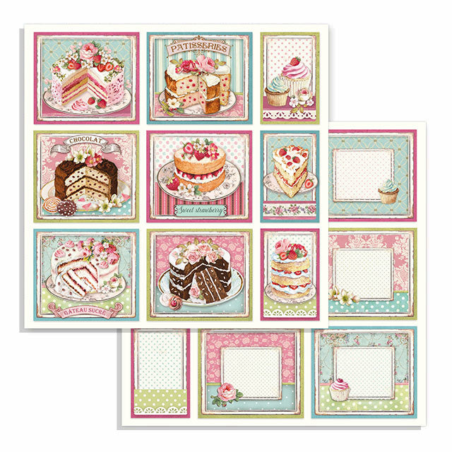 Dubbelzijdig Papier Cakes